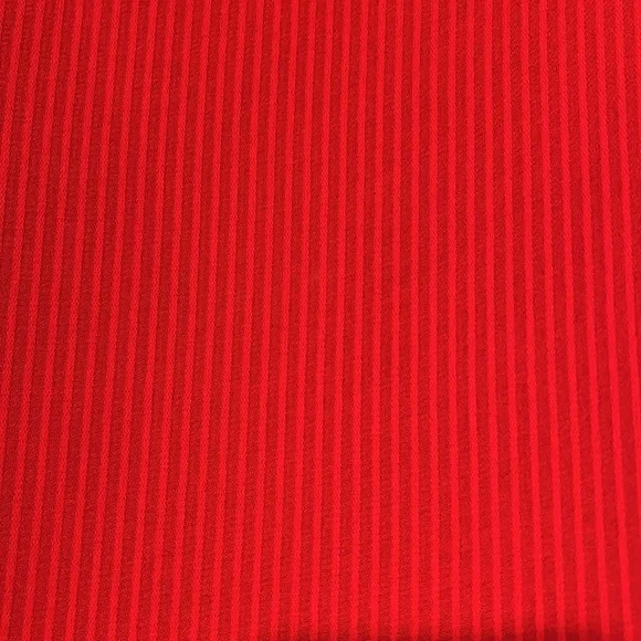 Red Ruffle Bell 3/4 Sleeve Tunic Top - Picture 5 of 7